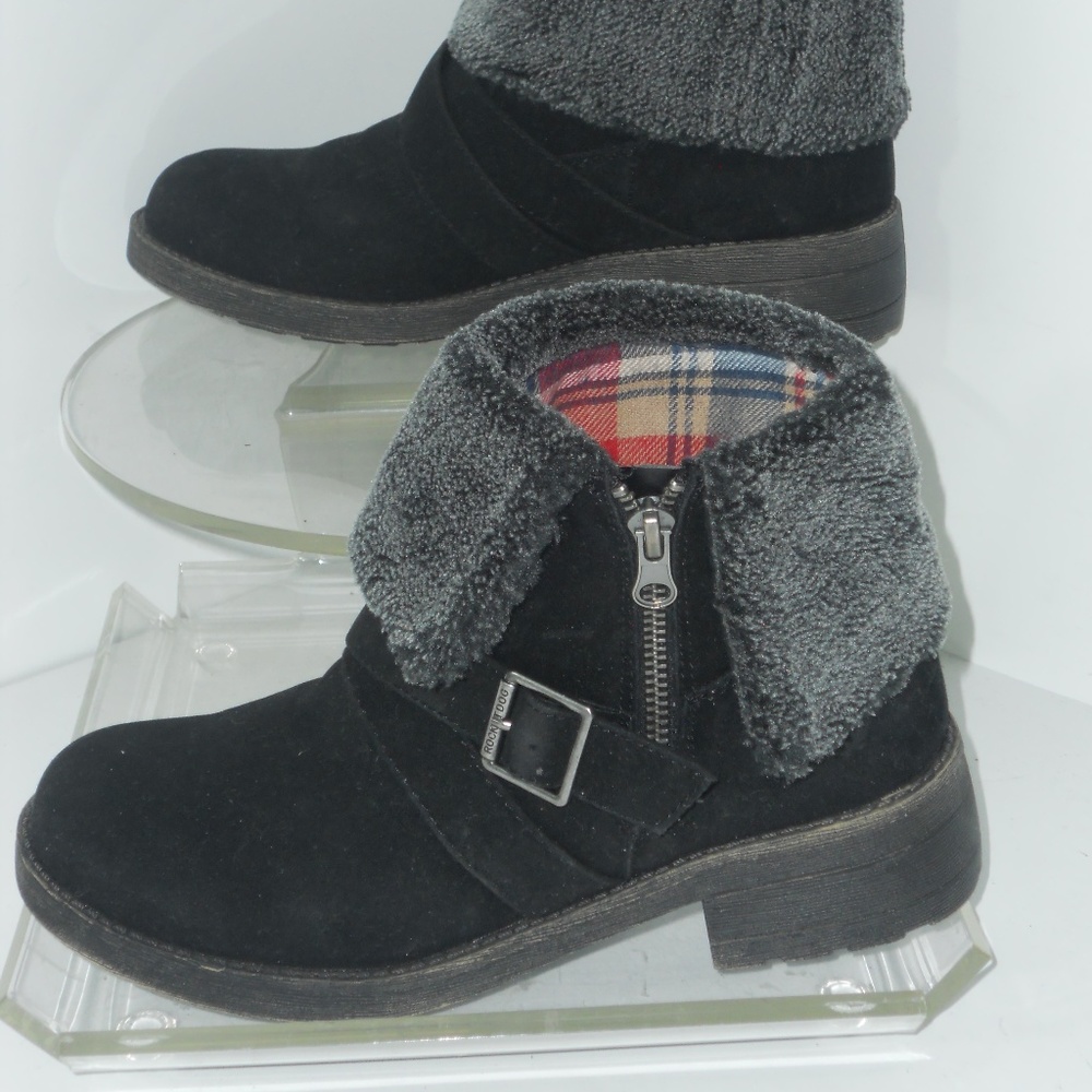 ROCKET DOG BLACK ANKLE BOOTS SIZE 7.5 MEDIUM - Picture 1 of 6